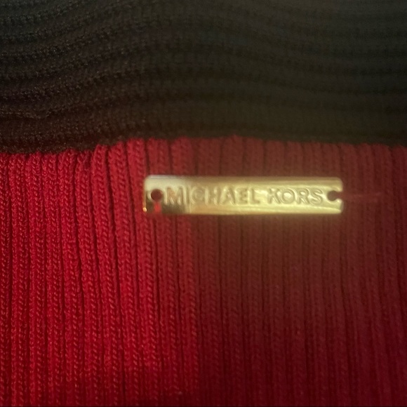 New with tags Maroon and Black MK Pencil Skirt Size XXS. - Picture 4 of 4